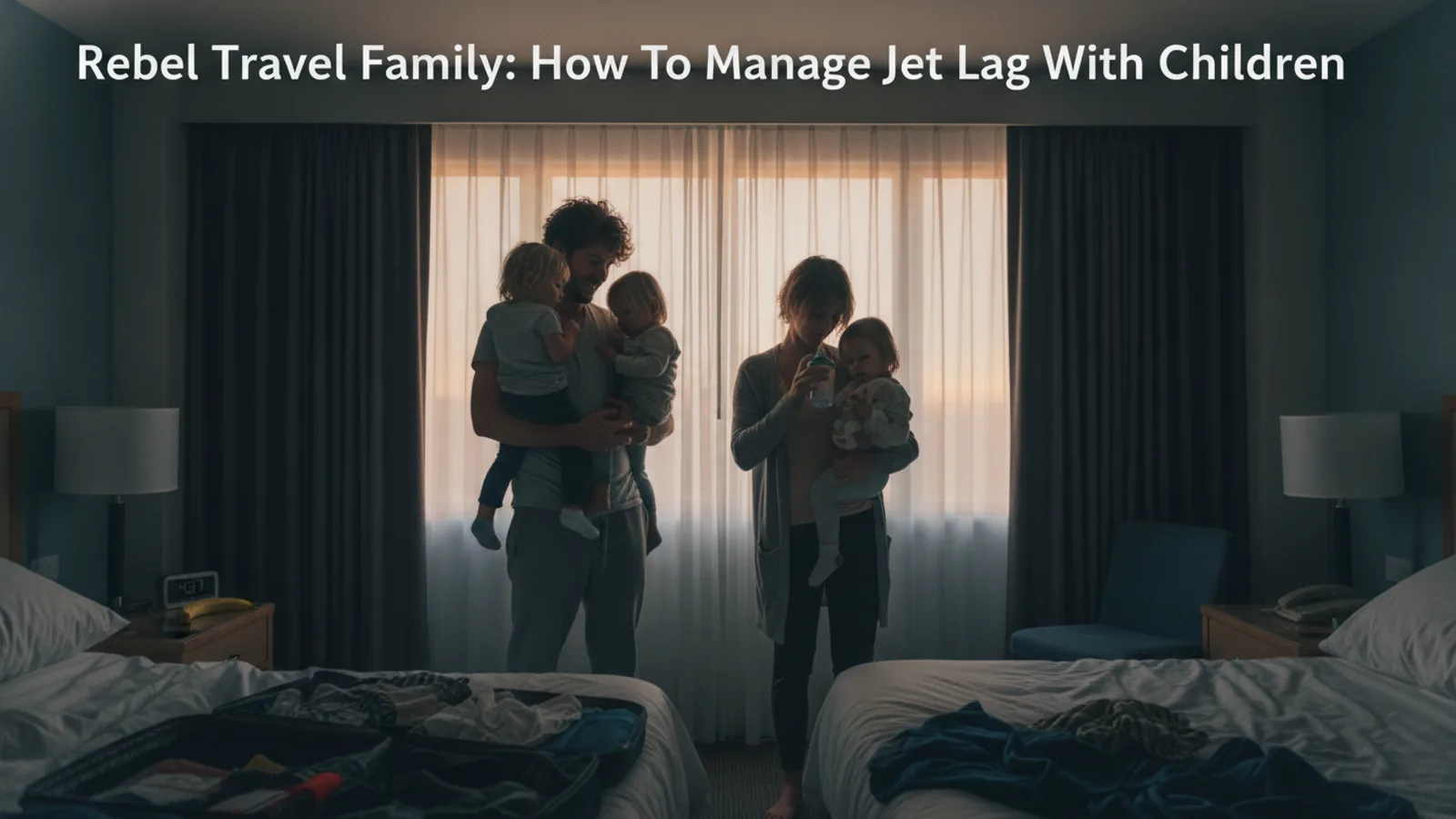 How To Manage Jet Lag With Children | Rebel Travel Family